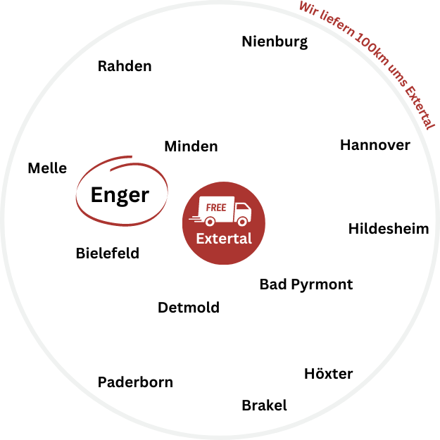 Brennholz, Pellets & Briketts in Enger