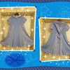 Nochmal ein süsses Kleidchen mit Kringelkaputze in blauen Jersey. In der Größe 74-134 verfügbar. Preis variiert nach Größe. 74-86 Preis 18€ 92-104 Preis 20€ 110-134 Preis 24€ Natürlich auf Wunsch auch in anderen Farben möglich.