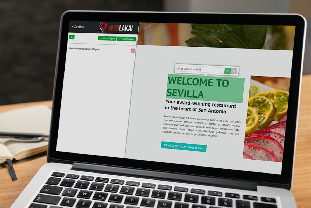 Schau uns bei Deinem Webdesign über die Schulter!