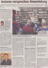Zeitungartikel - 6. Wattenscheider Autorenforum
