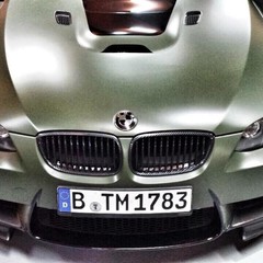 Vollfolierung BMW M3 Cabrio 1