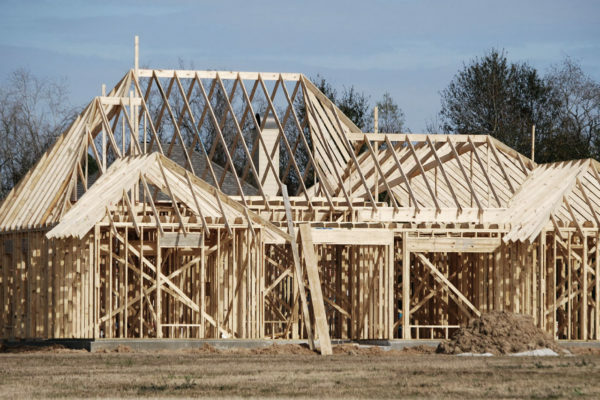 New Construction house framing