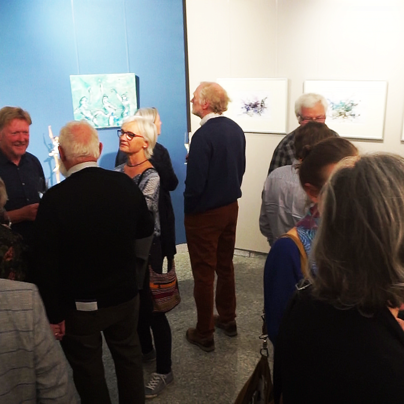 Vernissageabend, Wagner-Stätten Graupa, 14.10.22