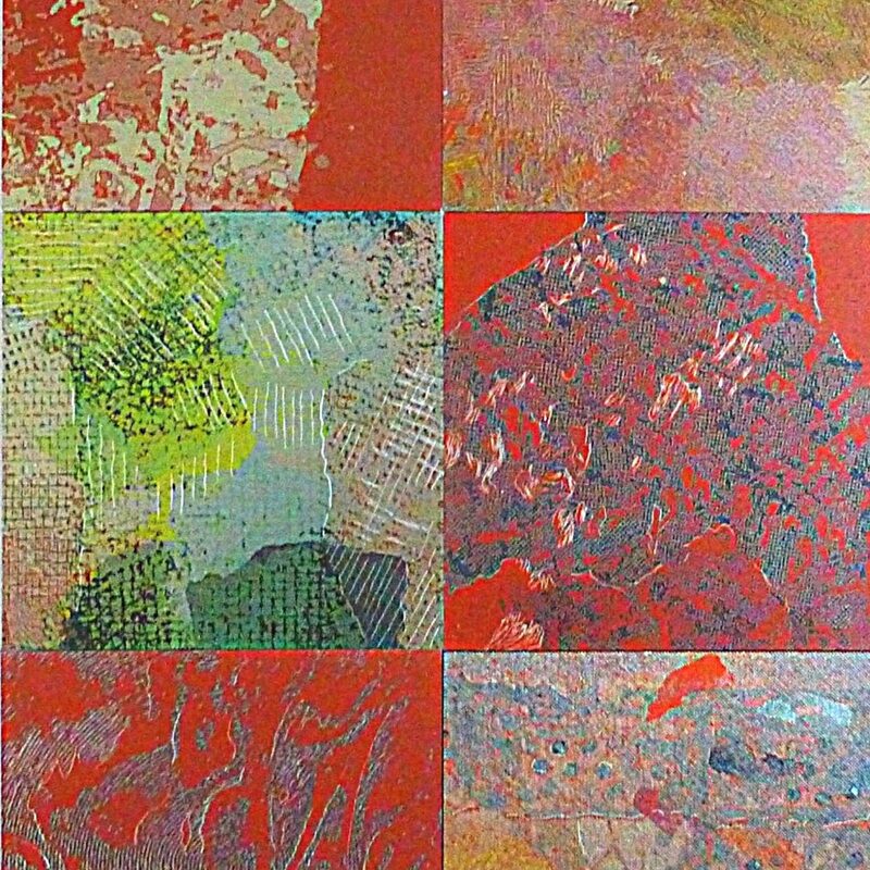 ROT UND GRÜN 1, 2019, Foto-Druck auf Alu-Dibond, 30x20cm