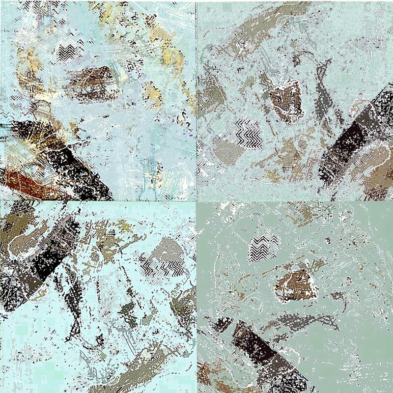 OHNE TITEL, 2018, Foto-Druck auf Alu-Dibond, 40x40cm