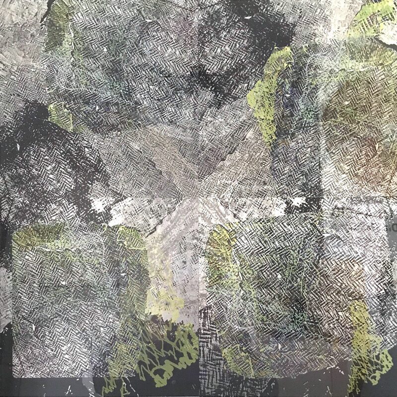 GESPINST, 2019, Foto-Druck auf Alu-Dibond, 40x40cm