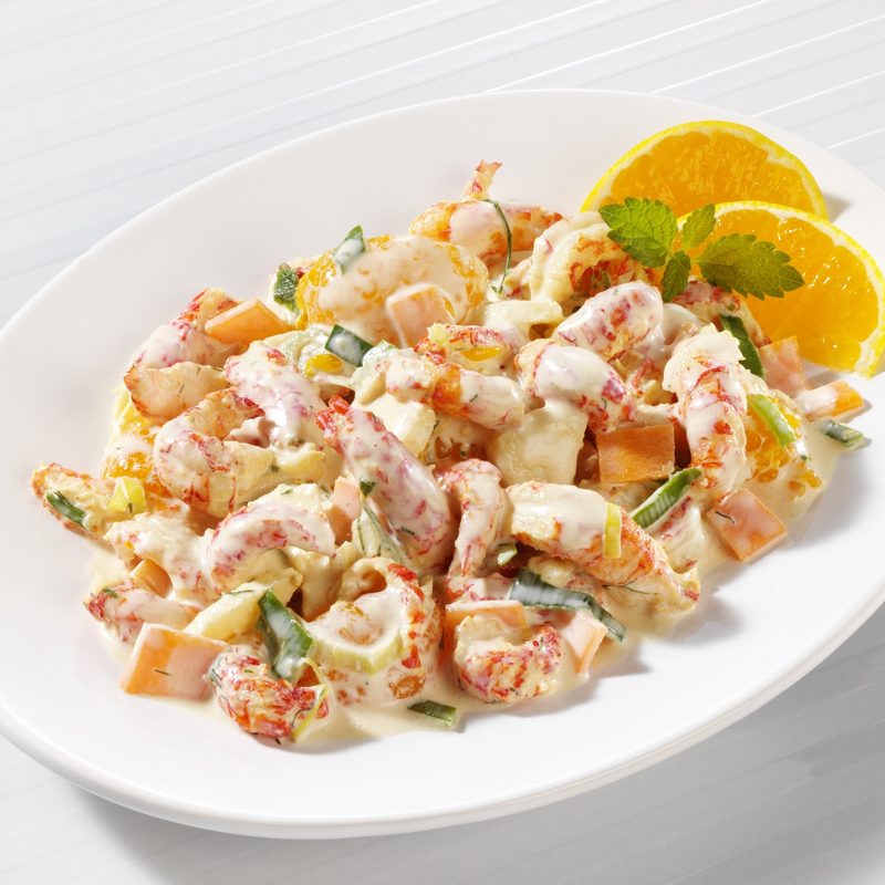 Flusskrebscocktail Bretagne