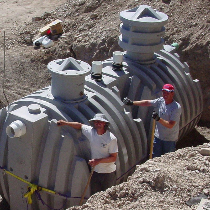 Underground Water Storage Tanks Southern Arizona Rain Gutters Tucson, AZ