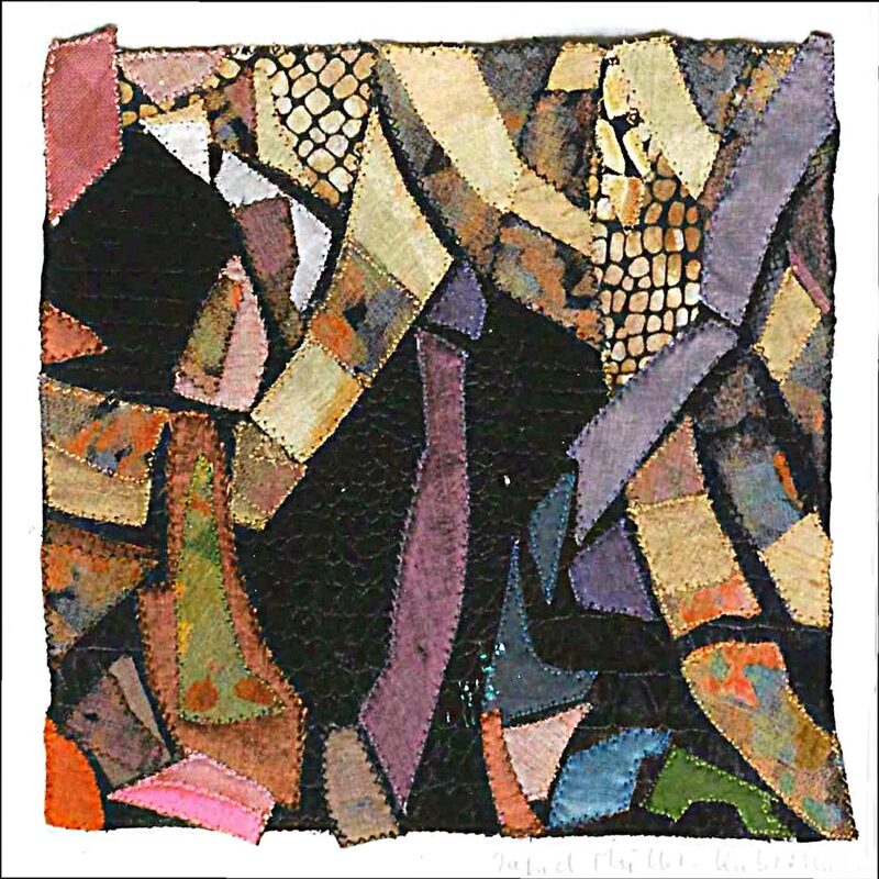 OHNE TITEL 1, 1994, genäht, 20x20cm