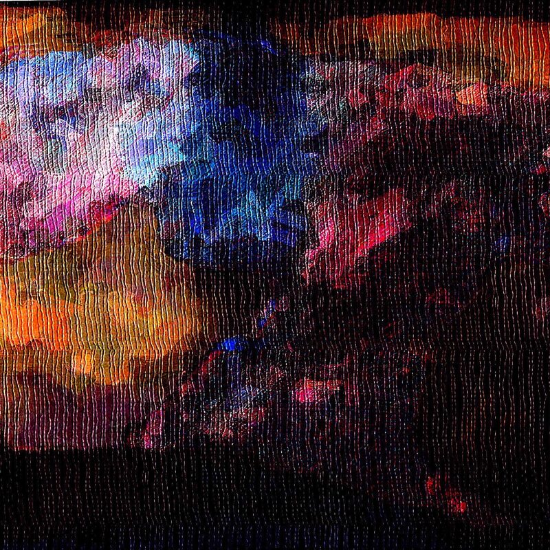 VERNETZT 1, 2021, Foto-Druck auf Alu-Dibond, 50x55cm