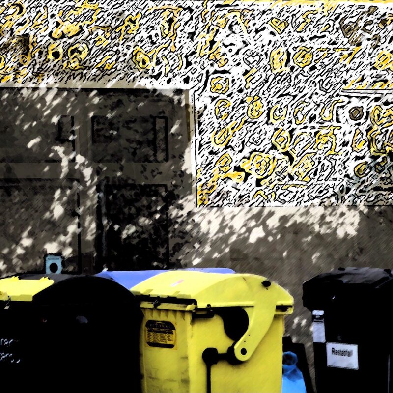 MAUERBILDER 25, 2019, Foto-Druck auf Alu-Dibond, 40x53cm