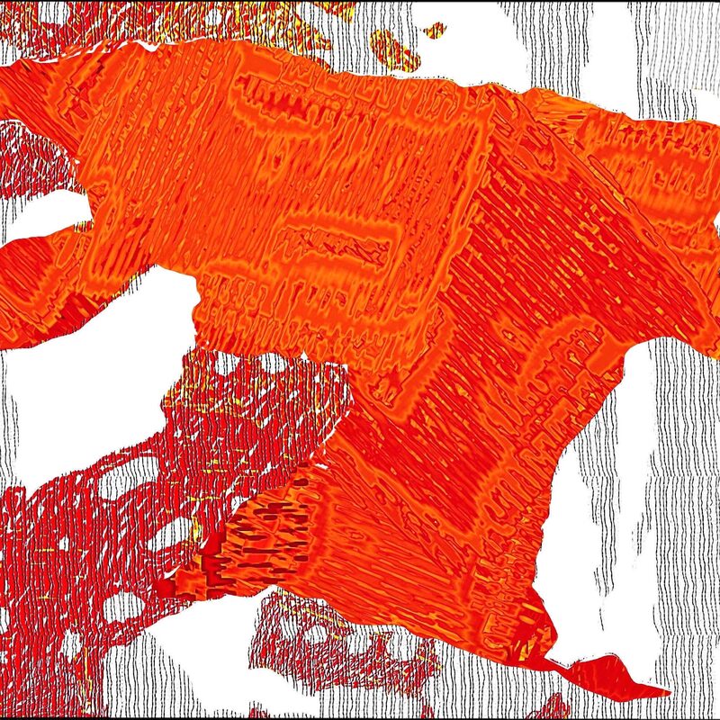 VERNETZT 3, 2021, Foto-Druck auf Alu-Dibond, 50x55cm