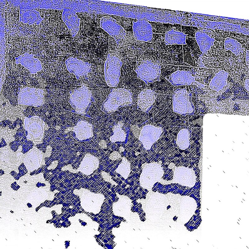 MAUERBILDER 14, 2019, Foto-Druck auf Alu-Dibond, 40x52cm