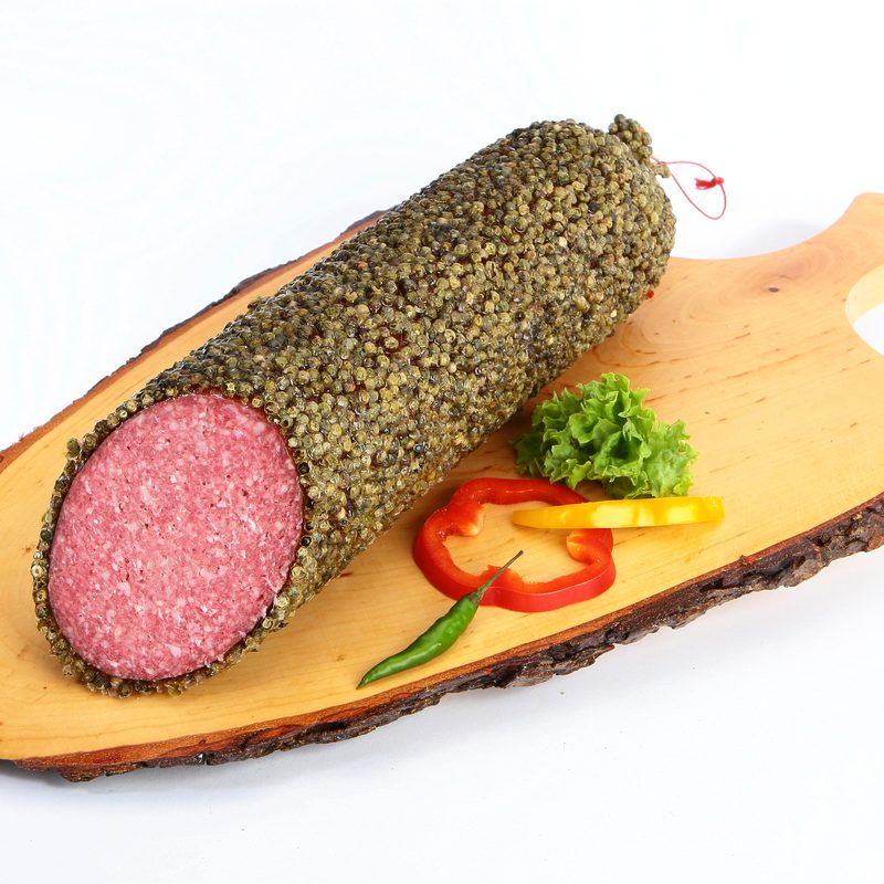 Deutsche Salami - grüner Pfeffer