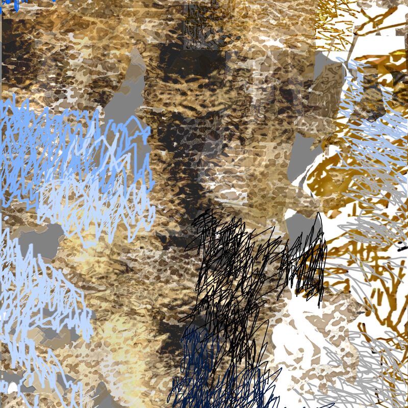 KLEINE SCHRAFFUR-BILDER, 2011, mit dem Cursor übermalte Flächen, z. T. digital ausgeschnitten, 10x15cm