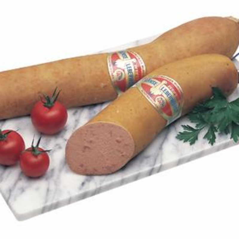 Gänseleberwurst im FD