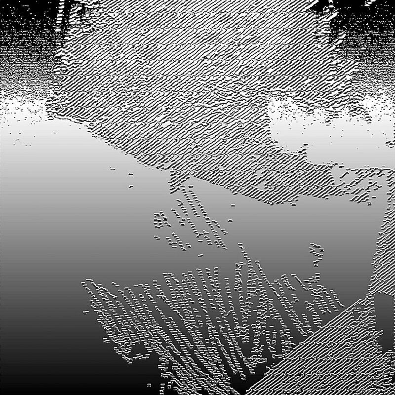 ILLUSION 1, 2020, Foto-Druck auf Alu-Dibond hinter Acrylglas, 50x50cm