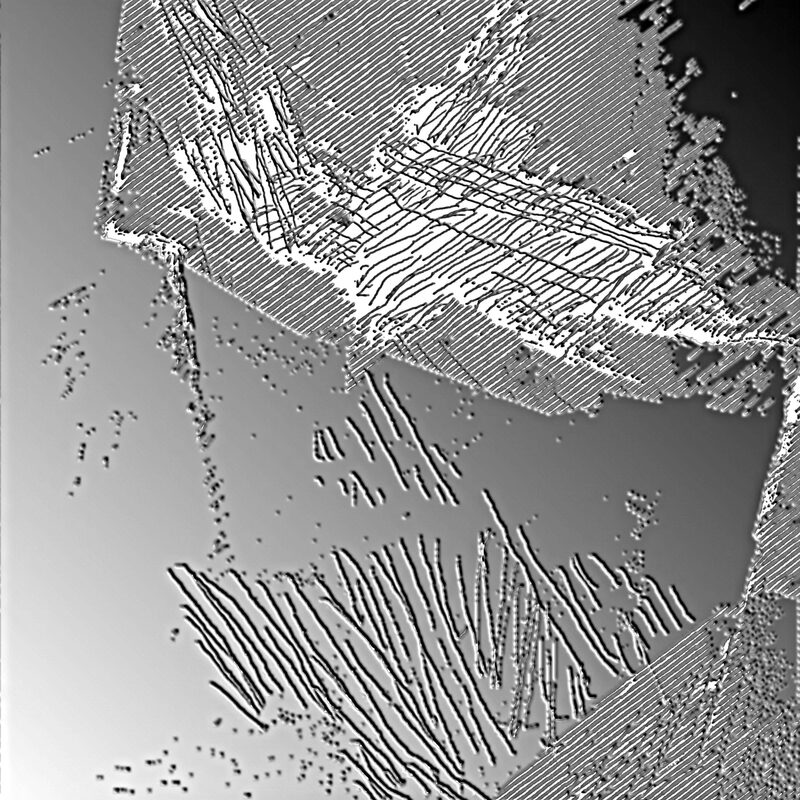 ILLUSION 2, 2020, Foto-Druck auf Alu-Dibond hinter Acrylglas, 50x50cm