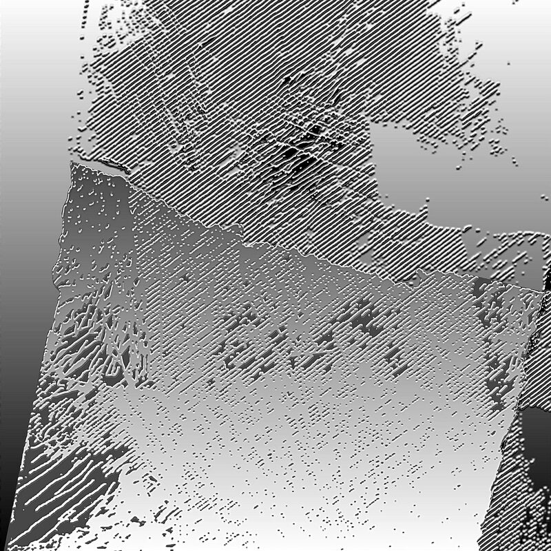 ILLUSION 3, 2020, Foto-Druck auf Alu-Dibond hinter Acrylglas, 50x50cm