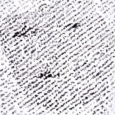 GESICHTER 2, 2007/08, Computergrafik, Inkjet-Druck auf Papier / Leinen-Print