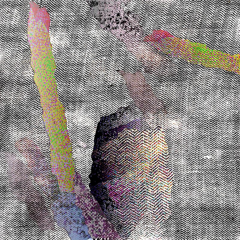 STOFF-BILDER 1, 2014, Inkjet-Druck auf Papier, Foto-Druck auf Alu-Dibond, 2017