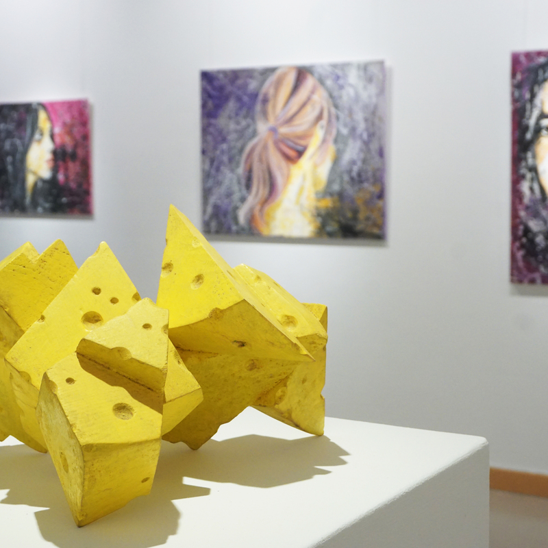 Ausstellung "Sinneswild", Kommunale Galerie des Kulturhaus Karlshorst, 11.Januar - 23.März 2025