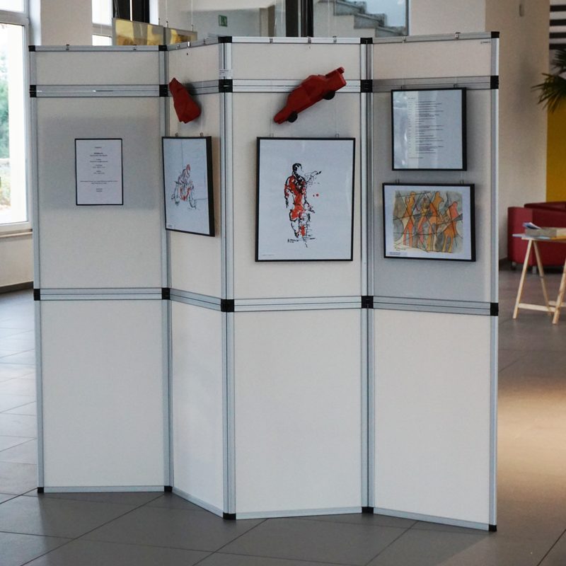 „Unterwegs“, Doppelausstellung gemeinsam mit Rita Thiele  (†),
AH Kuntzsch Radebeul Ende 2016
