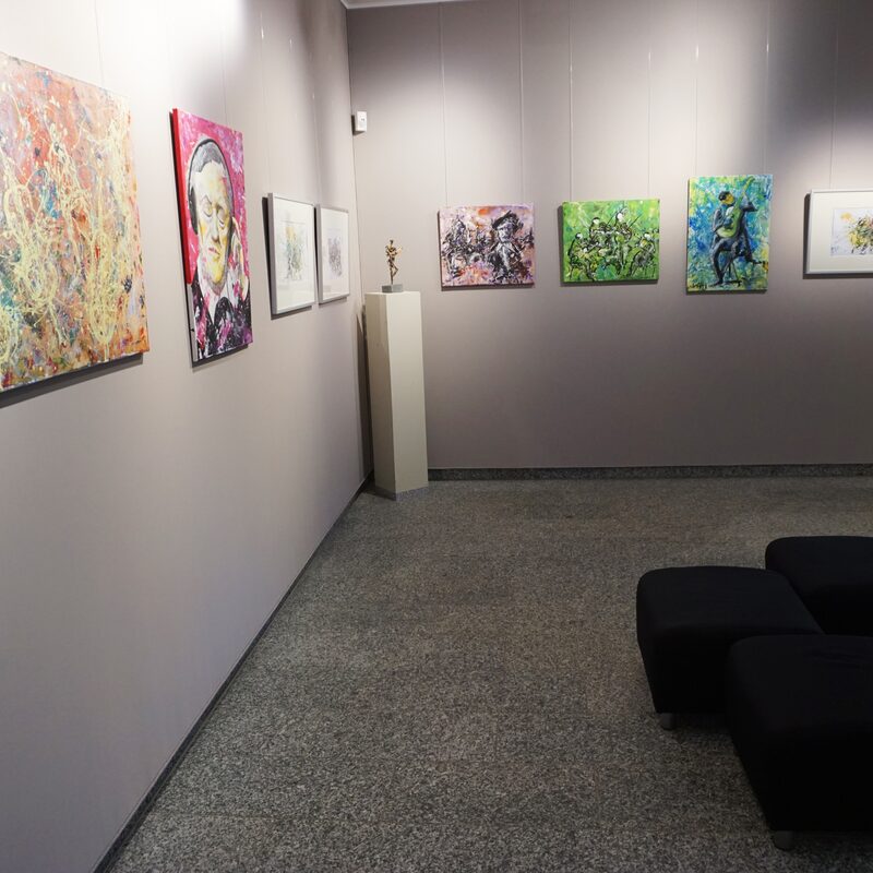 Sonderausstellung "Zwischen Pinsel und Piano" Richard-Wagner-Stätten Graupa 15.10.2022 - 15.01.2023 