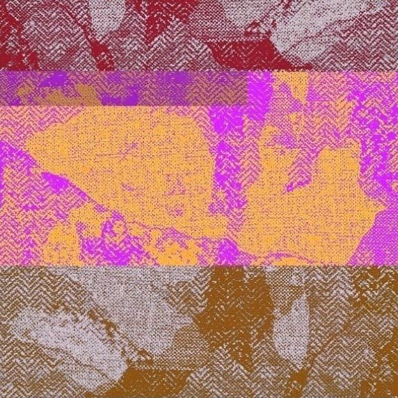 STOFF-BILDER 14, 2014, Serie, Inkjetdruck auf Papier, 50x50cm