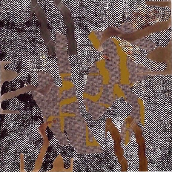 STOFF-BILDER 8, 2014, Serie, Inkjetdruck auf Papier, 50x50cm