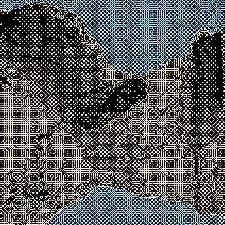 MAUERBILDER 12, 2019, Foto-Druck auf Alu-Dibond, 60x51cm