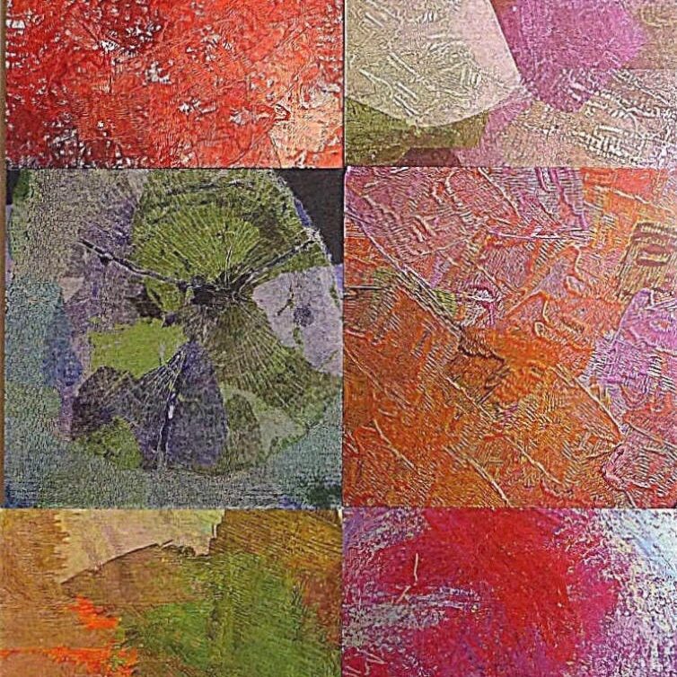 ROT UND GRÜN 2, 2019, Foto-Druck auf Alu-Dibond, 30x20cm