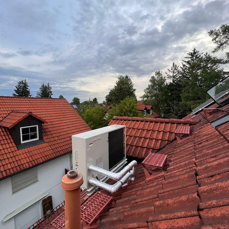 REFERENZEN: Wärmepumpe im Freien