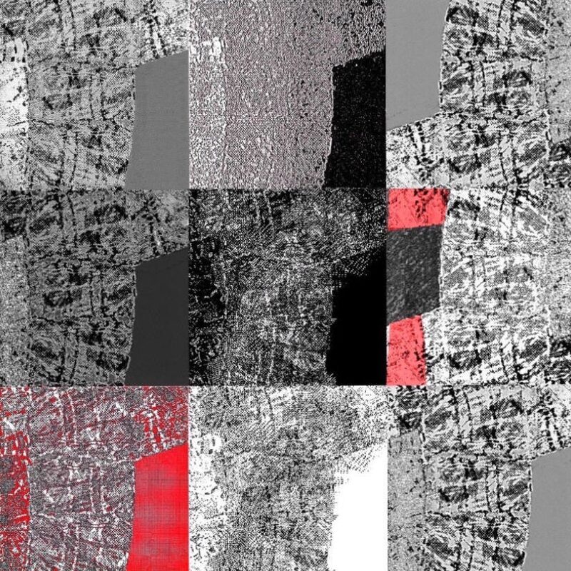 SPUREN 2, zw. 2017 und 2020, Foto-Druck auf Alu-Dibond, 30x30cm