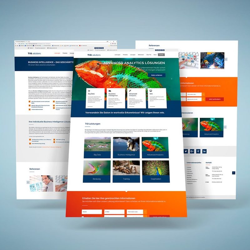 TIQ solution: webdesign 