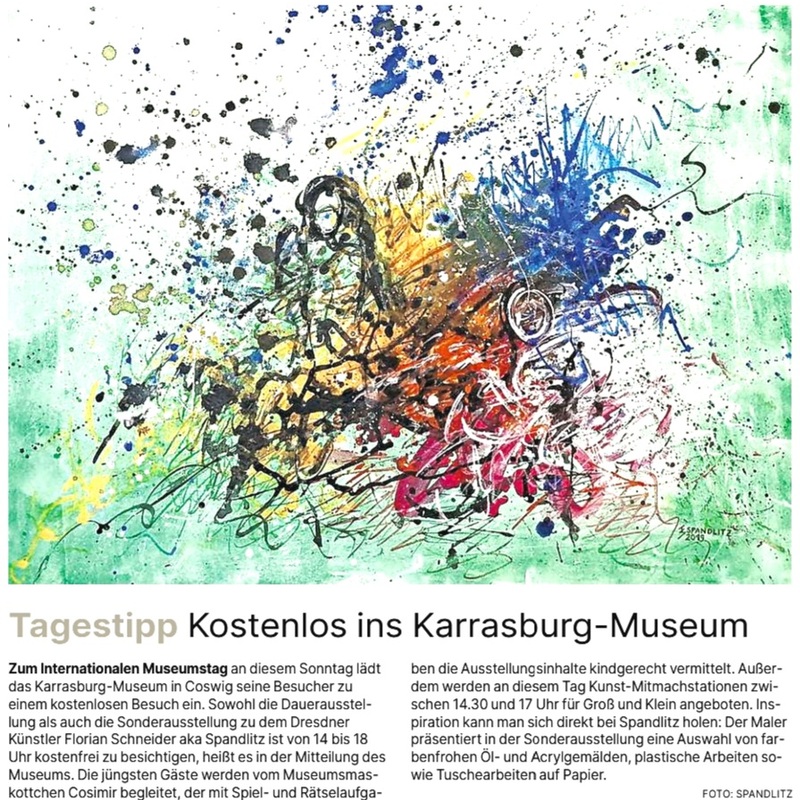 Sächsische Zeitung, 16.05.2026, Tagestipp zum internationalen Museumstag
