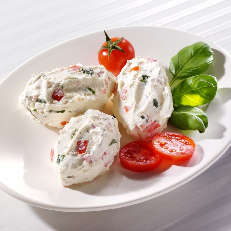 Tomaten-Basilikum Frischkäse