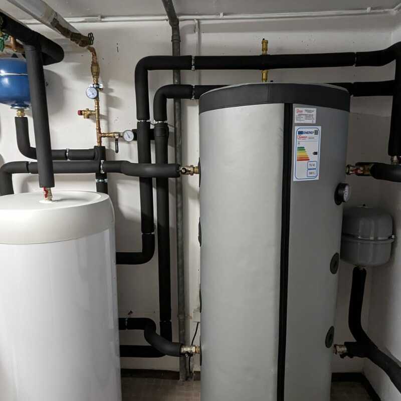 REFERENZEN: Wärmepumpe im Keller