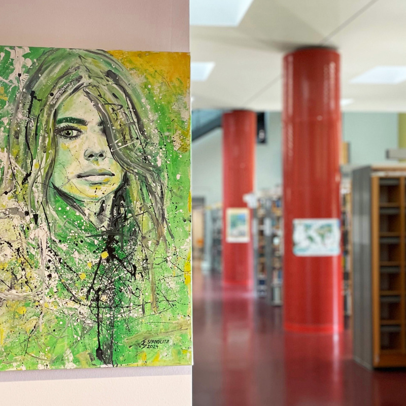 Ausstellung "Gesichter der Natur", Umweltbundesamt Dessau/Fachbibliothek Umwelt, 08.08.24 - 27.09.2024