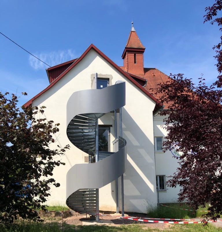 Wendeltreppe im Bestand