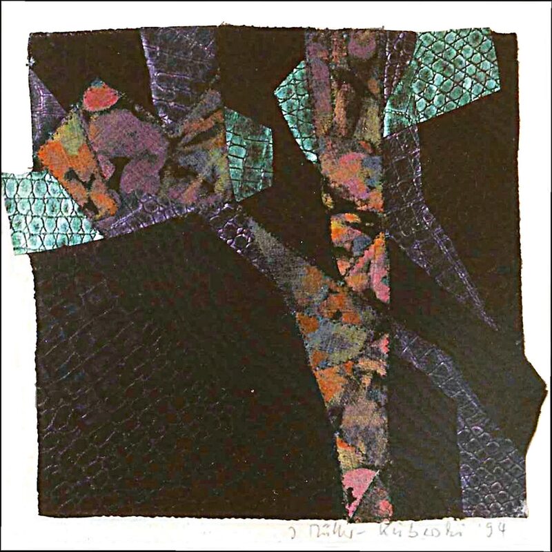 OHNE TITEL 2, 1994, genäht, 20x20cm