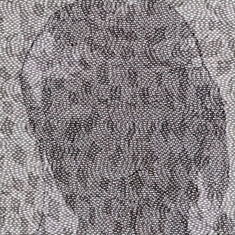 GESICHTER 16, 2007/08, Computergrafik, Inkjet-Druck auf Papier / Leinen-Print