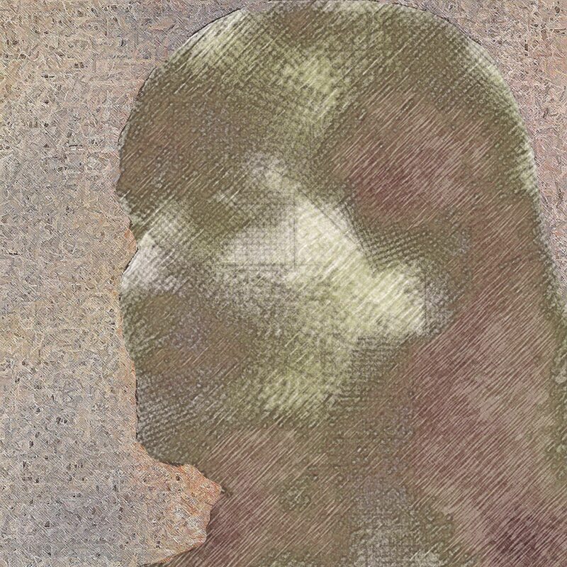 GESICHTER 13, Computergrafik, Inkjet-Druck auf Papier / Leinen-Print, 2007/08