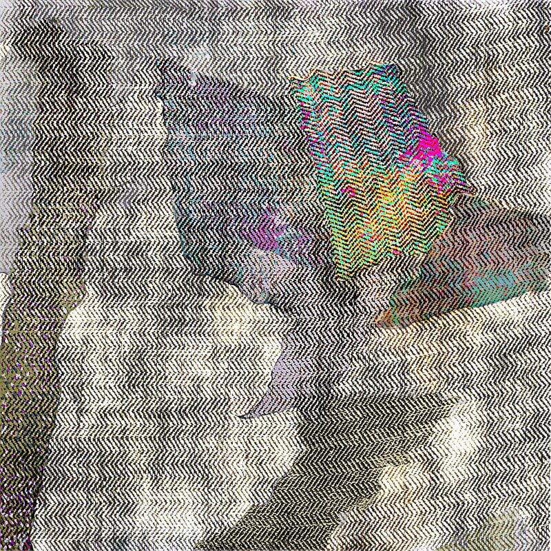 STOFF-BILDER 3, Inkjet-Druck auf Papier, 2014, Foto-Druck auf Alu-Dibond, 2017