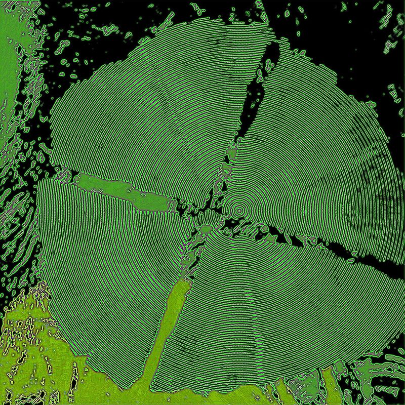 BUHNEN NACHTS, 2018, Foto-Druck auf Alu-Dibond, 20x20cm und 40x40cm, sowie 15x15cm hinter 6mm Acryl-Glas