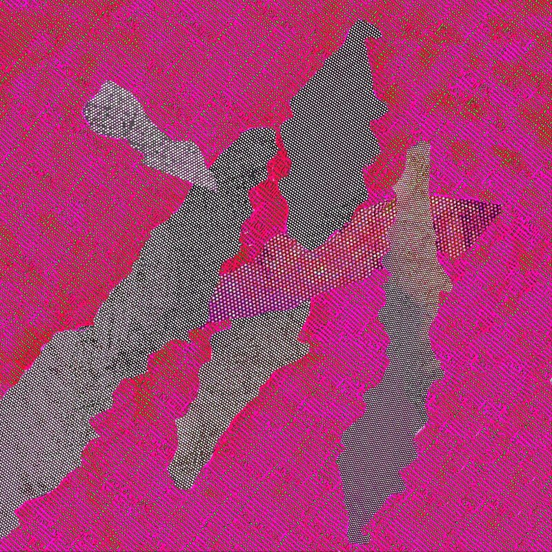 STRUKTUR-BILDER 12, 2014, Serie, Inkjetdruck auf Papier, 50x50cm