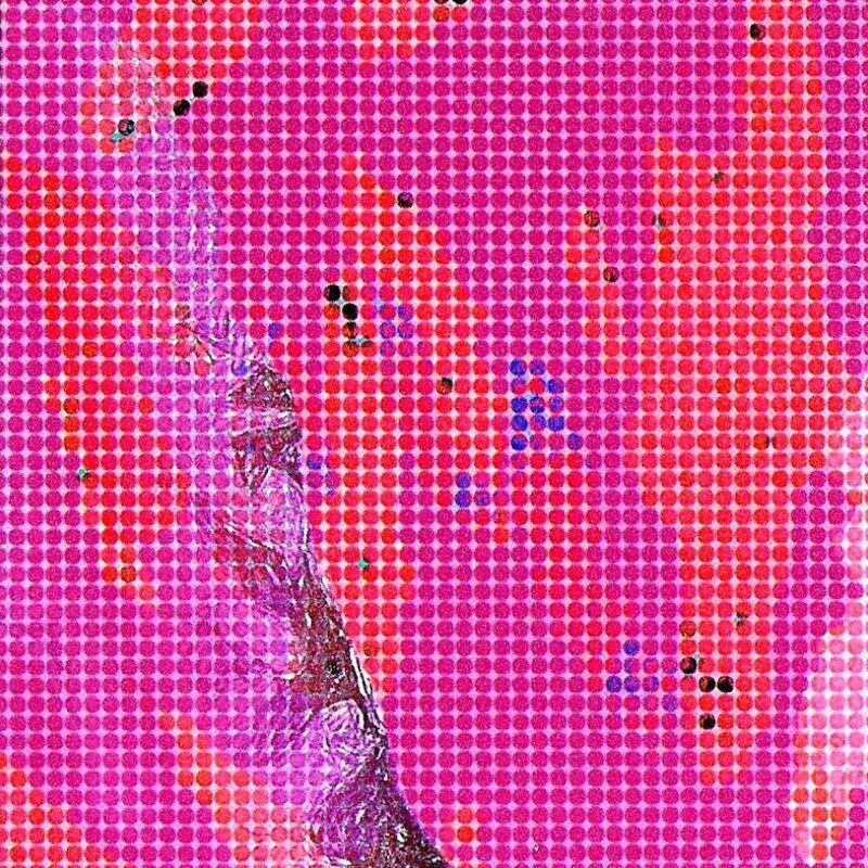 STRUKTUR-BILDER 1, 2014, Serie, Inkjetdruck auf Papier, 50x50cm