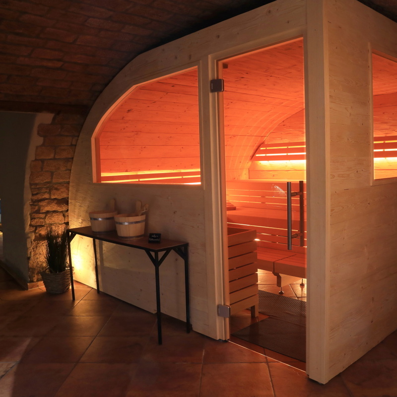 Sauna von aussen