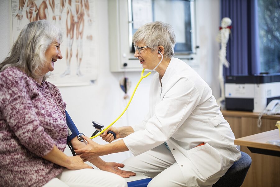 Mitarbeiter der Rehaklinik