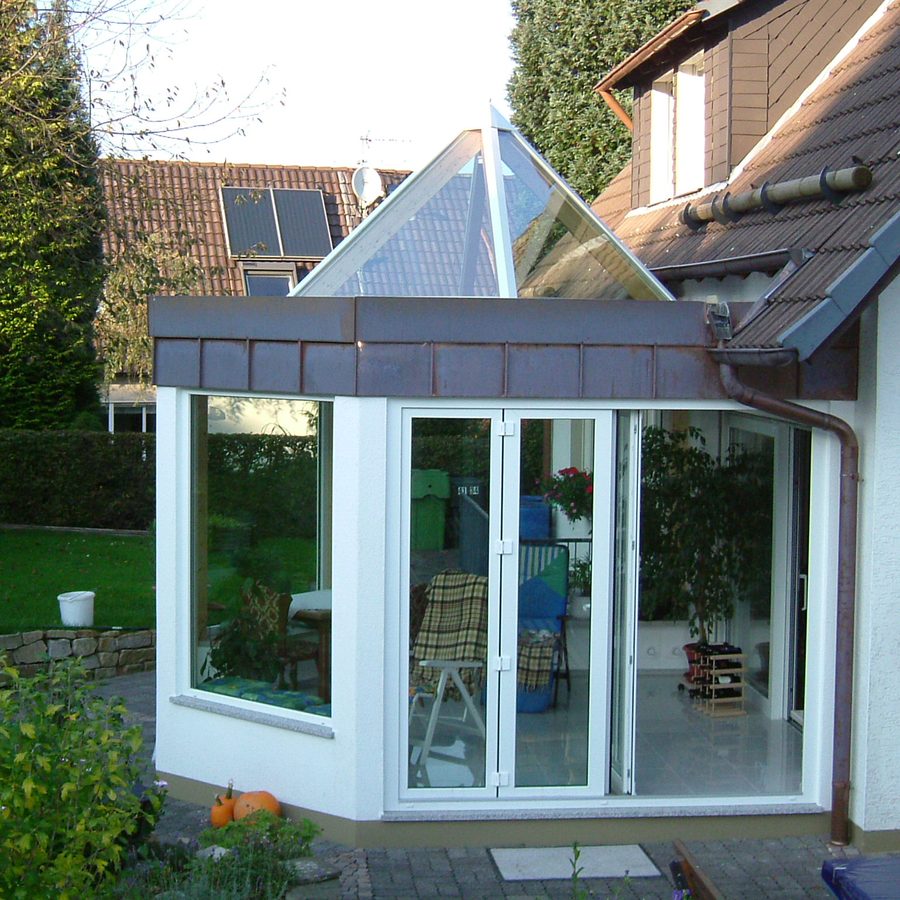 Wintergarten mit Dachfenster